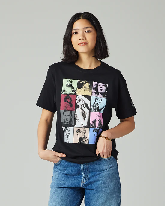 Taylor Swift | The Eras Tour Through Vancouver II Black T-Shirt - Image 5