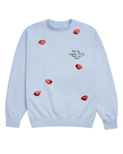 Sequin Red Lip Classic Thing That You Like Crewneck Sweatshirt