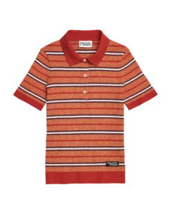Rooting For The Anti-Hero Knit Polo Top