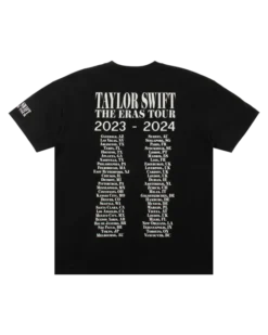 Alternative view of Taylor Swift | The Eras Tour Through Vancouver II Black T-Shirt