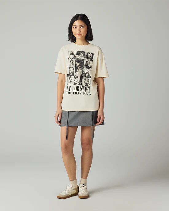 Taylor Swift | The Eras Tour Through LA Beige T-Shirt - Image 4