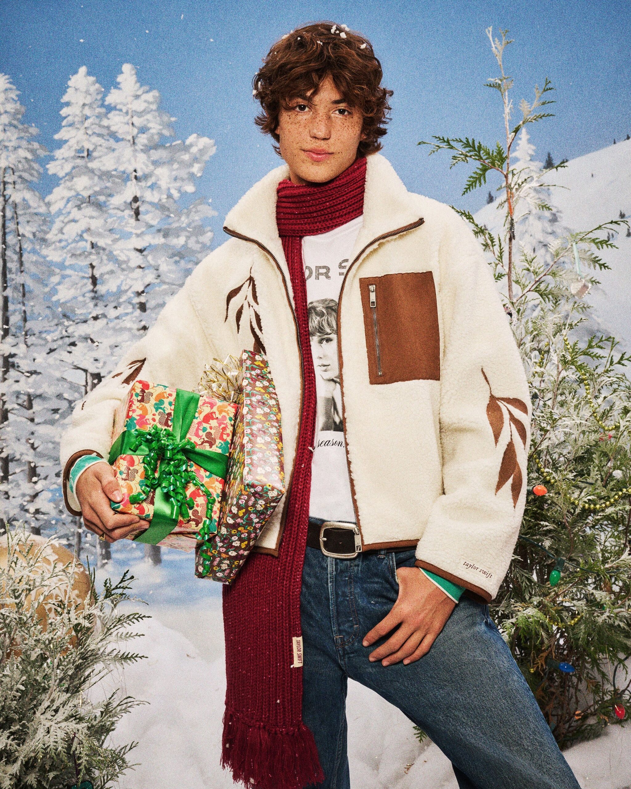 Life is a Willow Zip Up Sherpa Fleece Jacket - Image 2