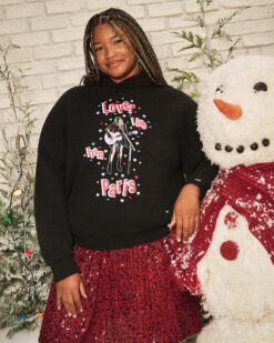 Alternative view of Lover Live From Paris Black Hoodie