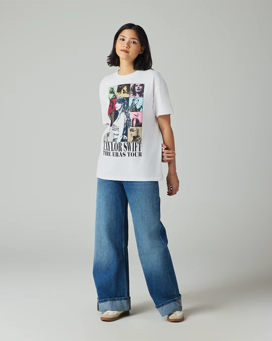 Taylor Swift | The Eras Tour Through LA White T-Shirt - Image 4