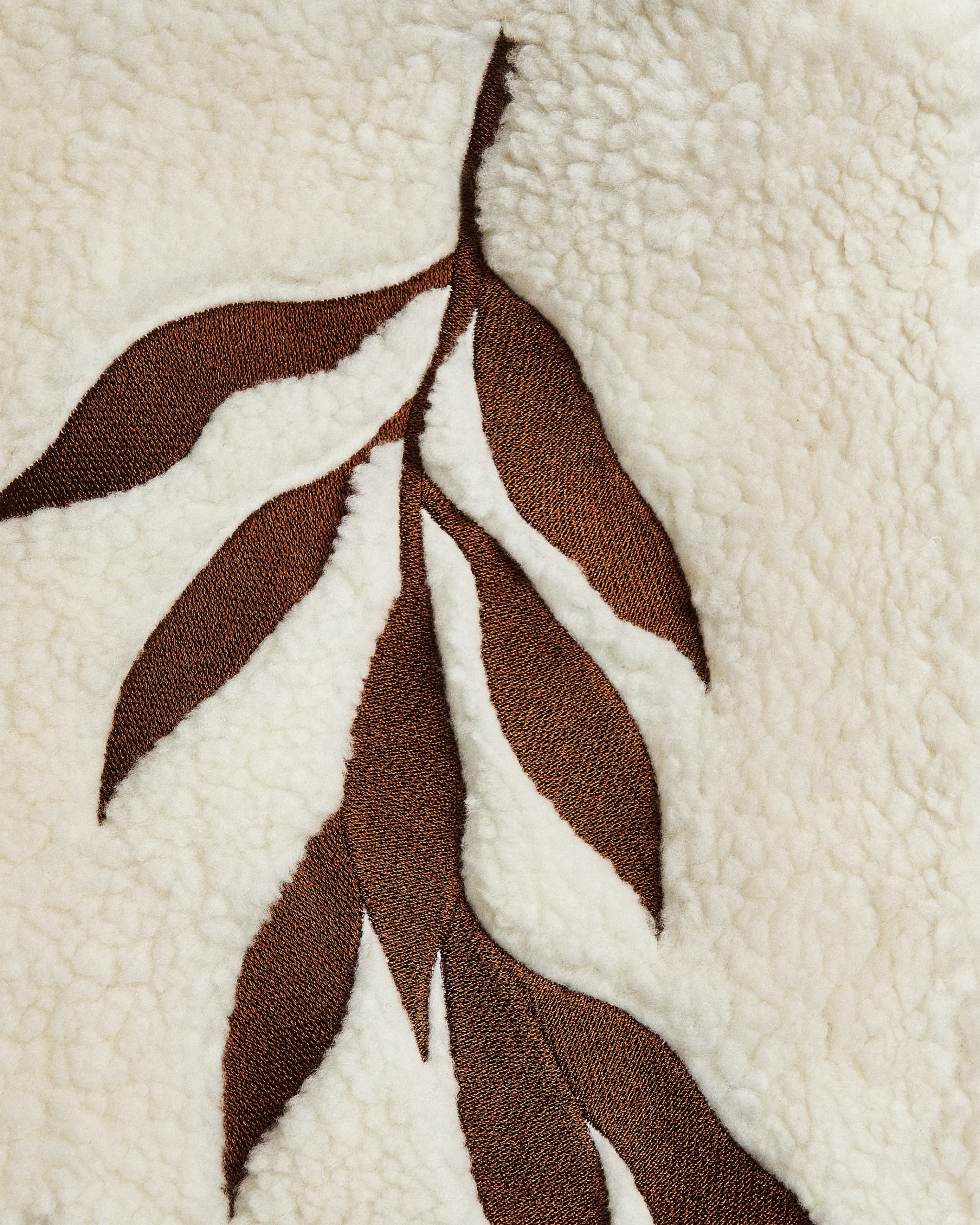 Life is a Willow Zip Up Sherpa Fleece Jacket - Image 3