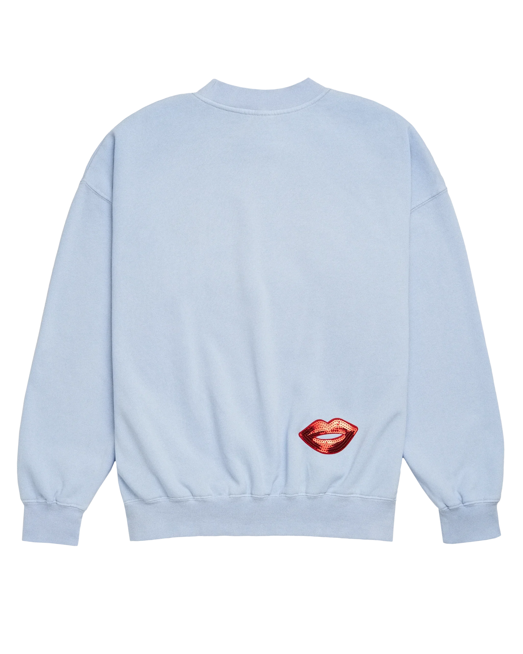 Sequin Red Lip Classic Thing That You Like Crewneck Sweatshirt - Image 3