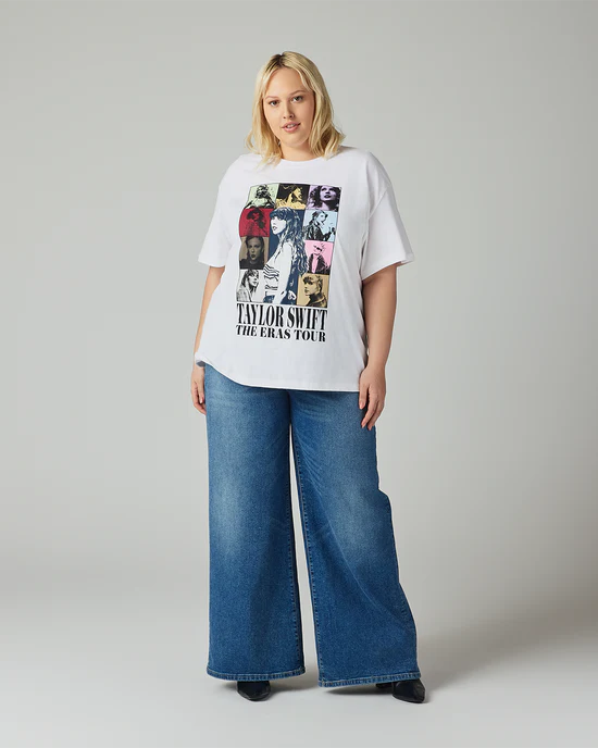 Taylor Swift | The Eras Tour Through LA White T-Shirt - Image 6