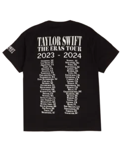 Alternative view of Taylor Swift | The Eras Tour Through Vancouver I Black T-Shirt