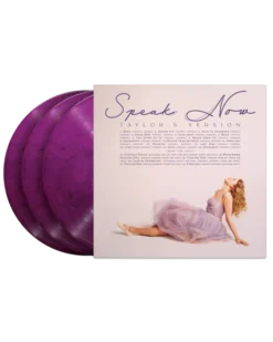 Alternative view of Speak Now (Taylor's Version) 3LP Orchid Marbled Vinyl