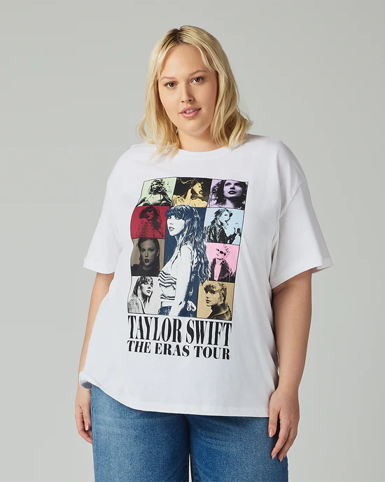 Taylor Swift | The Eras Tour Through LA White T-Shirt - Image 7