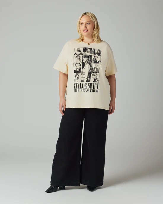 Taylor Swift | The Eras Tour Through LA Beige T-Shirt - Image 7