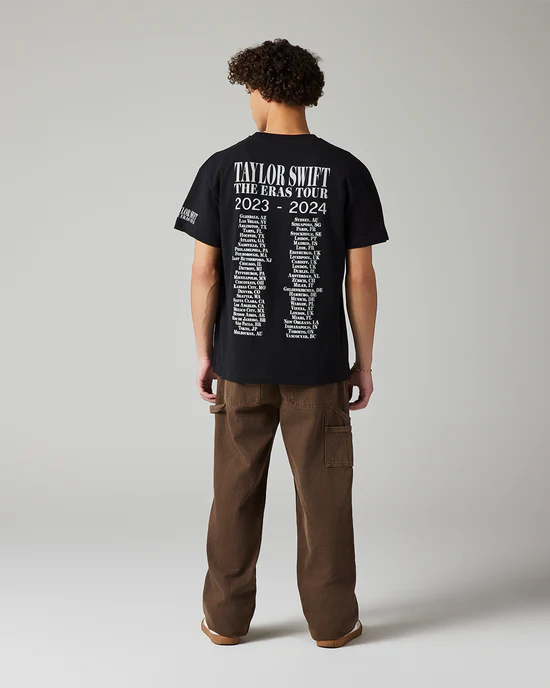 Taylor Swift | The Eras Tour Through Vancouver II Black T-Shirt - Image 10