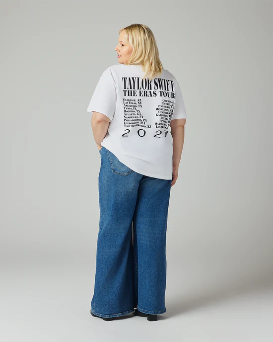 Taylor Swift | The Eras Tour Through LA White T-Shirt - Image 8