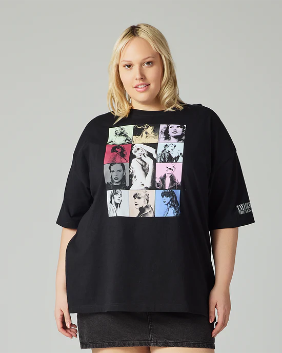 Taylor Swift | The Eras Tour Through Vancouver II Black T-Shirt - Image 11