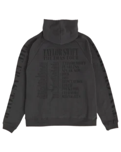 Taylor Swift | The Eras Tour Through London Black Hoodie