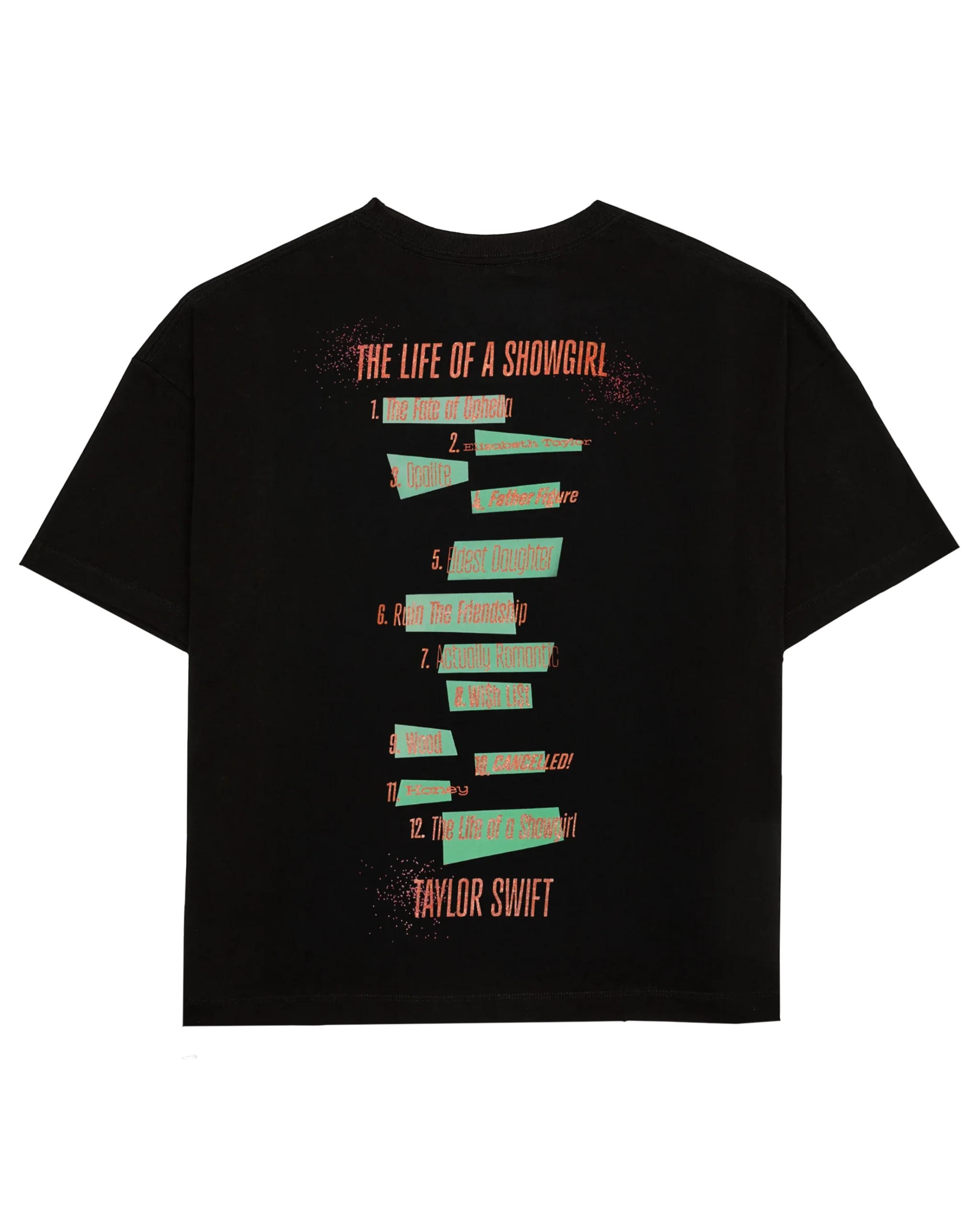 The Life of a Showgirl Album Cover T-Shirt - Image 2