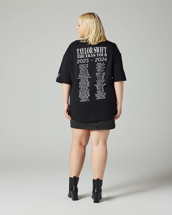 Taylor Swift | The Eras Tour Through Vancouver II Black T-Shirt - Image 13