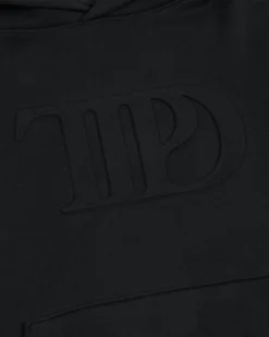 Alternative view of TTPD Black Embossed Hoodie
