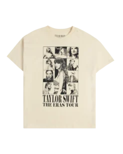 Taylor Swift | The Eras Tour Through London Beige T-Shirt