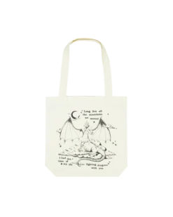 How The Kingdom Lights Shined Cream Tote Bag