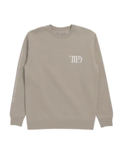 The Tortured Poets Department Beige Crewneck