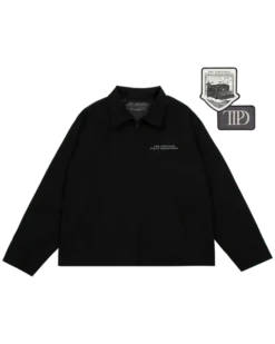 The Tortured Poets Department Black Jacket & 2 Patch Set Bundle