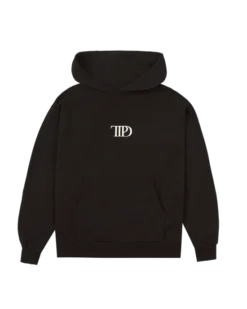 Alternative view of Who's Afraid Of Little Old Me? Dark Brown Hoodie