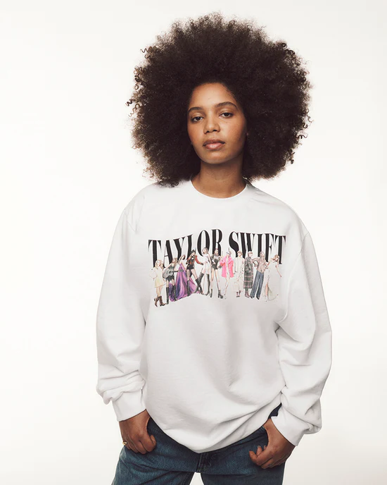 TTPD Eras White Crewneck - Image 8