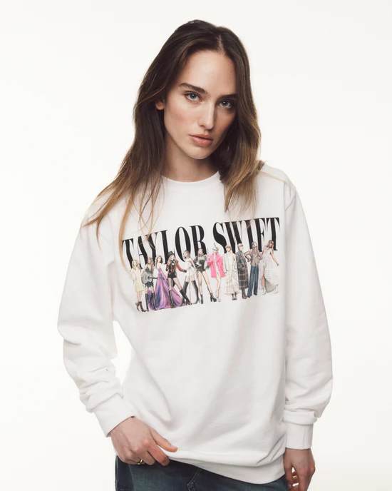 TTPD Eras White Crewneck - Image 3