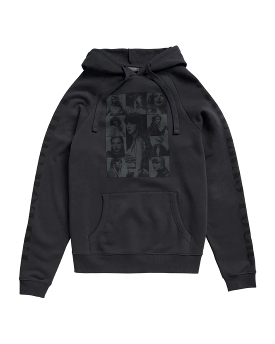 Taylor Swift | The Eras Tour Through LA Black Hoodie - Image 2