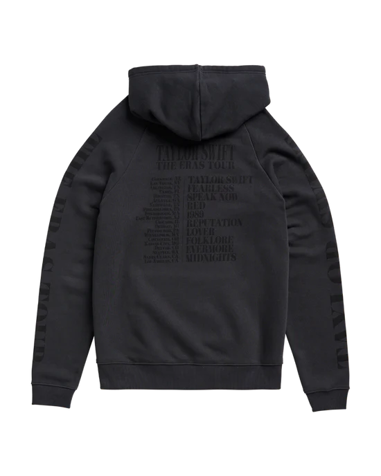 Taylor Swift | The Eras Tour Through LA Black Hoodie