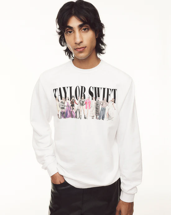 TTPD Eras White Crewneck - Image 6