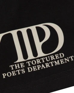 Alternative view of The Tortured Poets Department Black Shorts