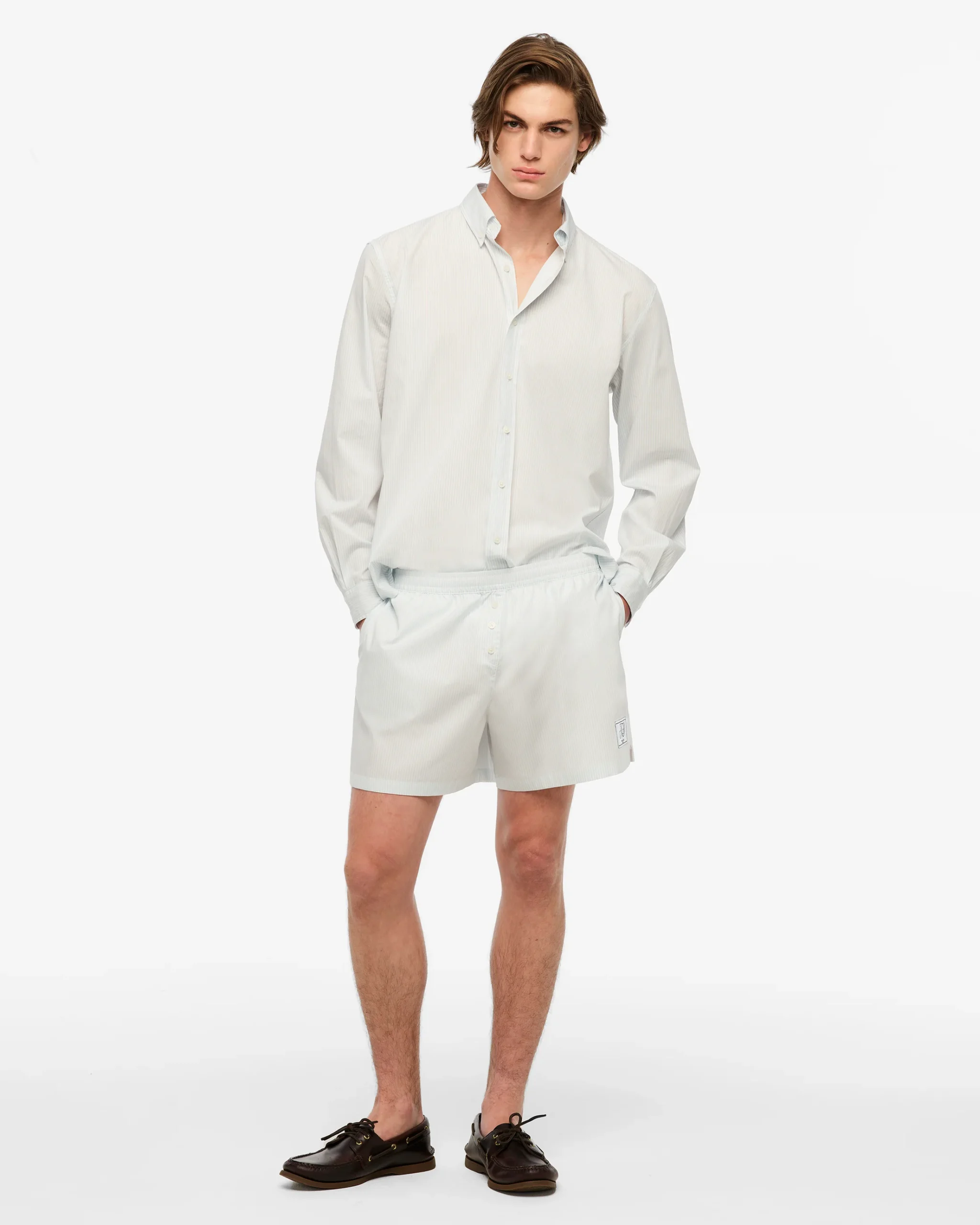 1989 (Taylor’s Version) Seagull Blue Stripe Poplin Shirt Regular price - Image 8