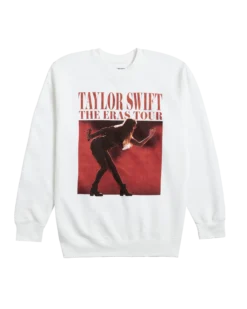 Taylor Swift | The Eras Tour Photo White Crewneck