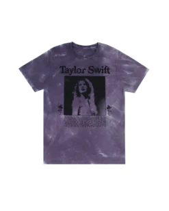 Speak Now (Taylor's Version) Tracklist Purple Tie Dye T-Shirt