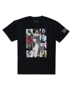 Taylor Swift | The Eras Tour Through London Black T-Shirt