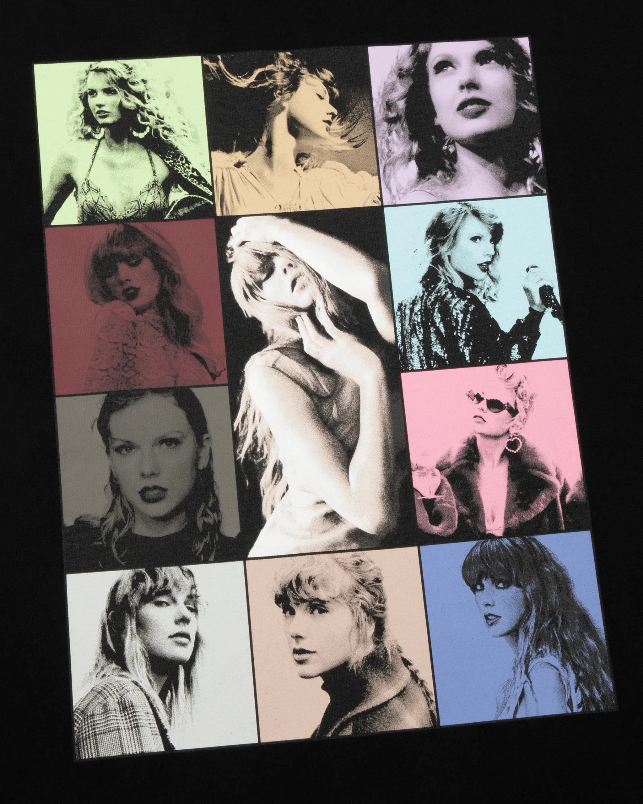 Taylor Swift | The Eras Tour Through Vancouver II Black T-Shirt - Image 3