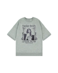 Speak Now (Taylor's Version) Heather Gray Fleece T-Shirt