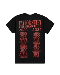 Alternative view of Taylor Swift | The Eras Tour Photo Black T-Shirt