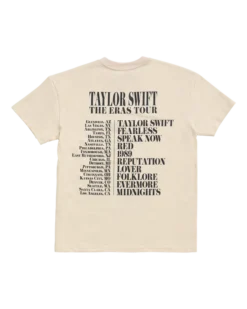 Alternative view of Taylor Swift | The Eras Tour Through LA Beige T-Shirt