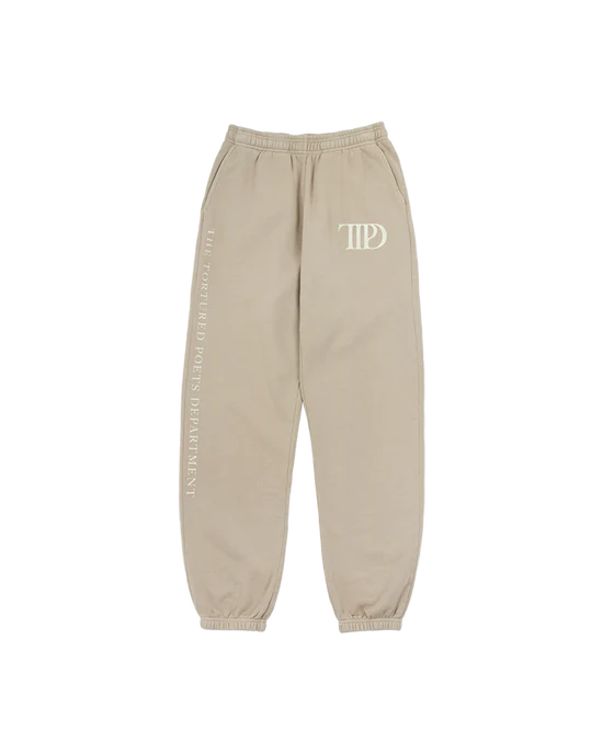 The Tortured Poets Department Beige Sweatpants