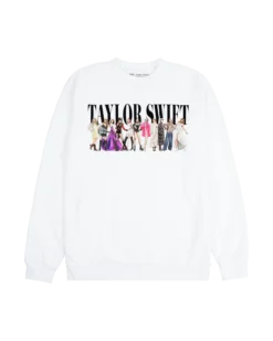 TTPD Eras White Crewneck