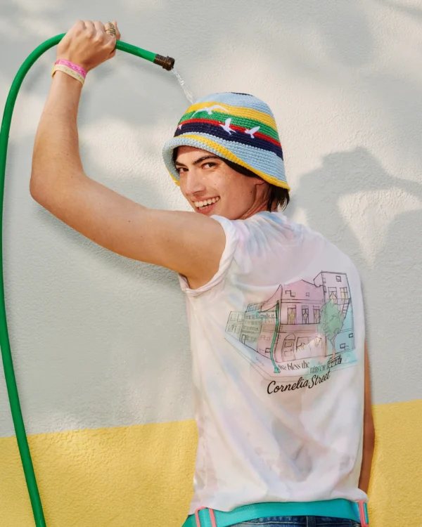 Alternative view of 1989 Striped Seagull Hat