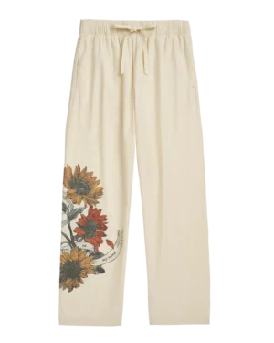 Secret Gardens in My Mind Poplin Pants