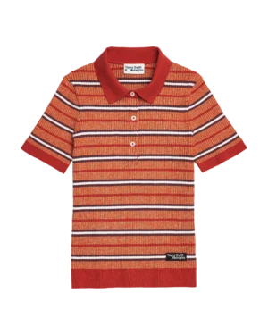 Rooting For The Anti-Hero Knit Polo Top