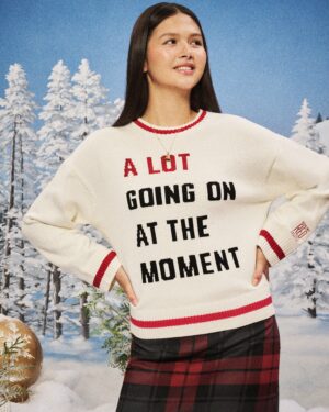 Alternative view of A Lot Going On At The Moment Sweater