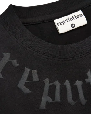 Reputation Precedes Me Black T-Shirt - Image 4