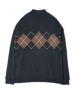 Alternative view of Red (Taylor's Version) Navy Argyle Sweater