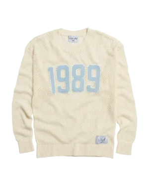 1989 (Taylor's Version) Open Knit Sweater